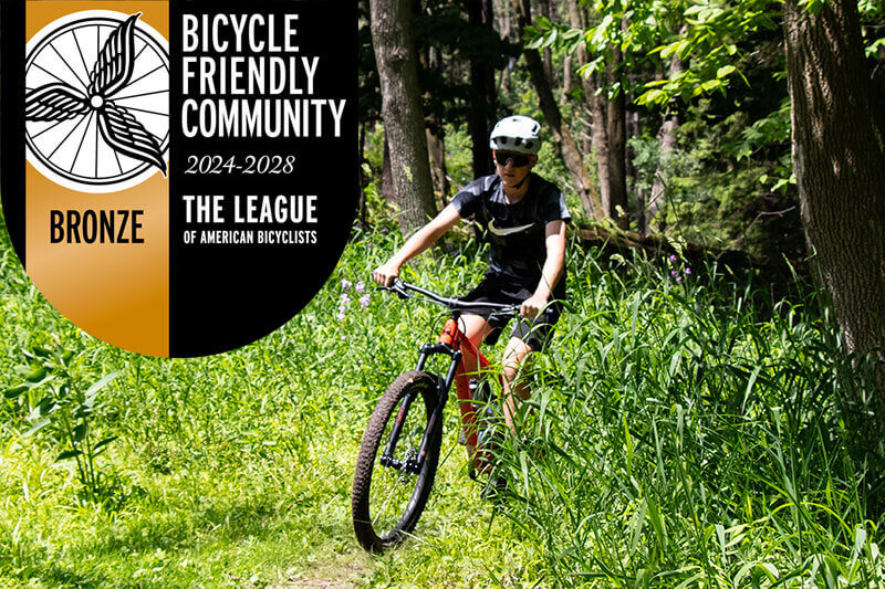 January 2025 Sheboygan County is recognized as a Bronze Level Bicycle Friendly Community