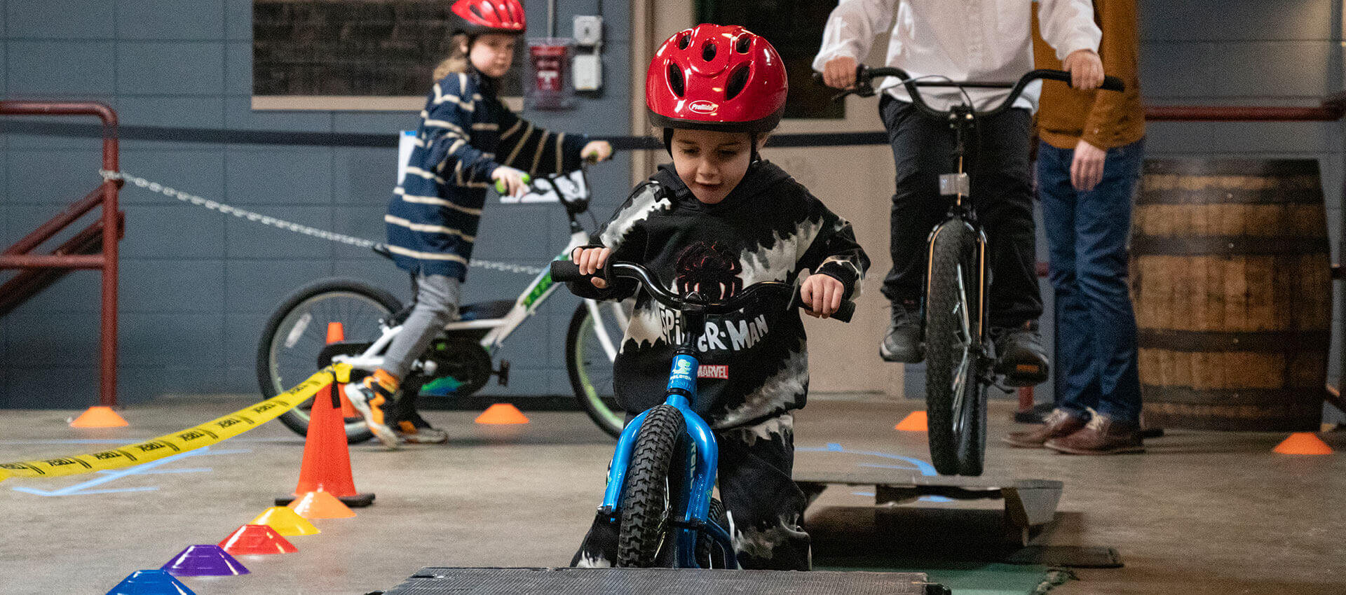 Pedal Palooza Fundraiser Sheboygan County Cycling Indoor Bike Playground at 3 Sheeps Brewing